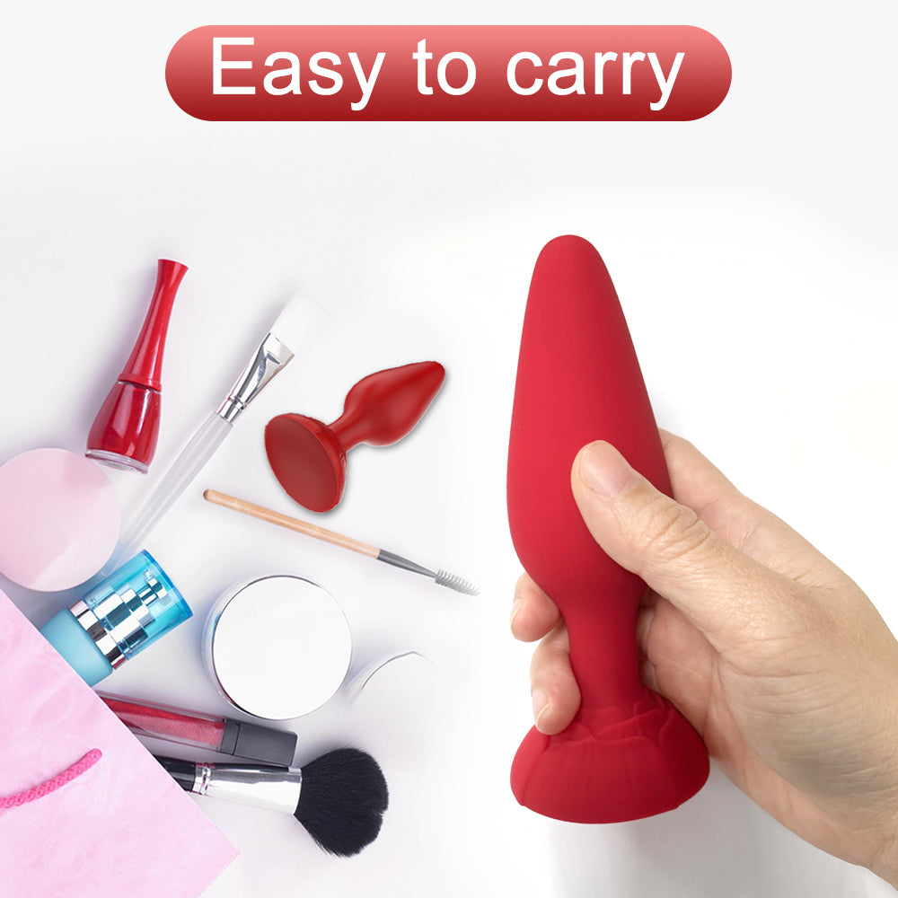 Silicagel Butt Plug Set - Small Medium Large Anal Trainer