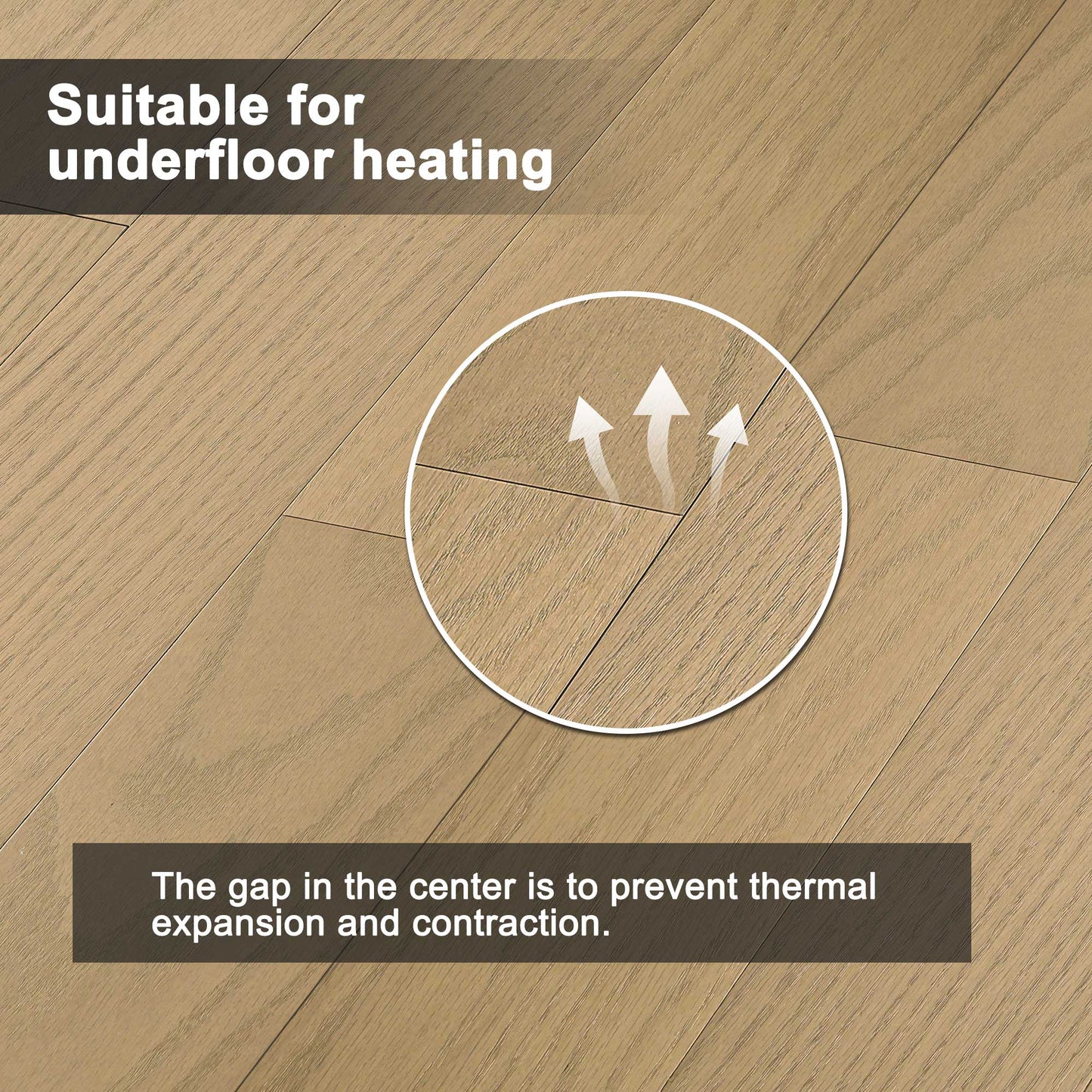 Tongue and Groove Engineered Hardwood Flooring - Dark Oak 20-Pack