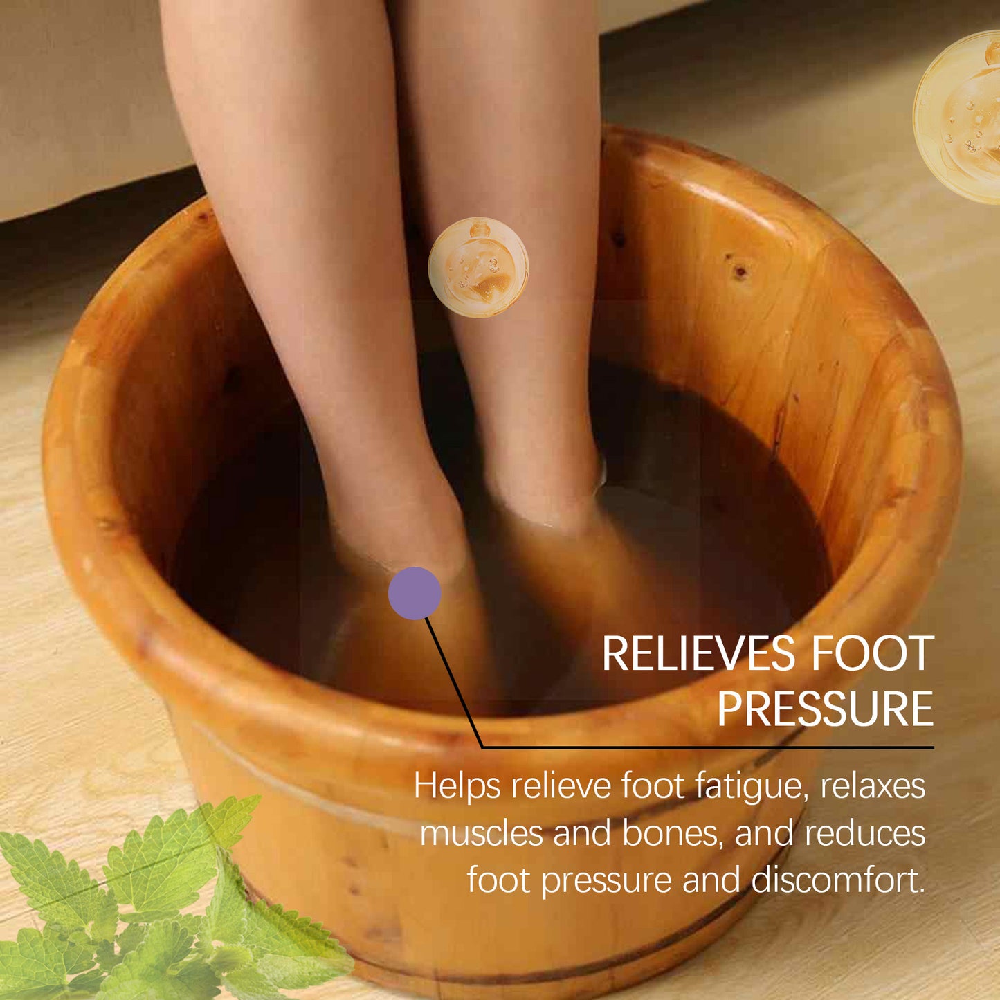Foot Bath Condensate Beads - Relaxing Body Foot Care 5 Pieces