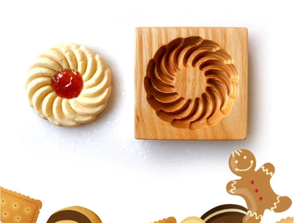Cookie Cutter & Stamp Set for Baking - Provance Rose Style, Multiple Variants