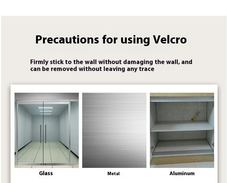 Velcro Curtain Tiebacks for Bedroom & Living Room - Punch-Free Window Drapes
