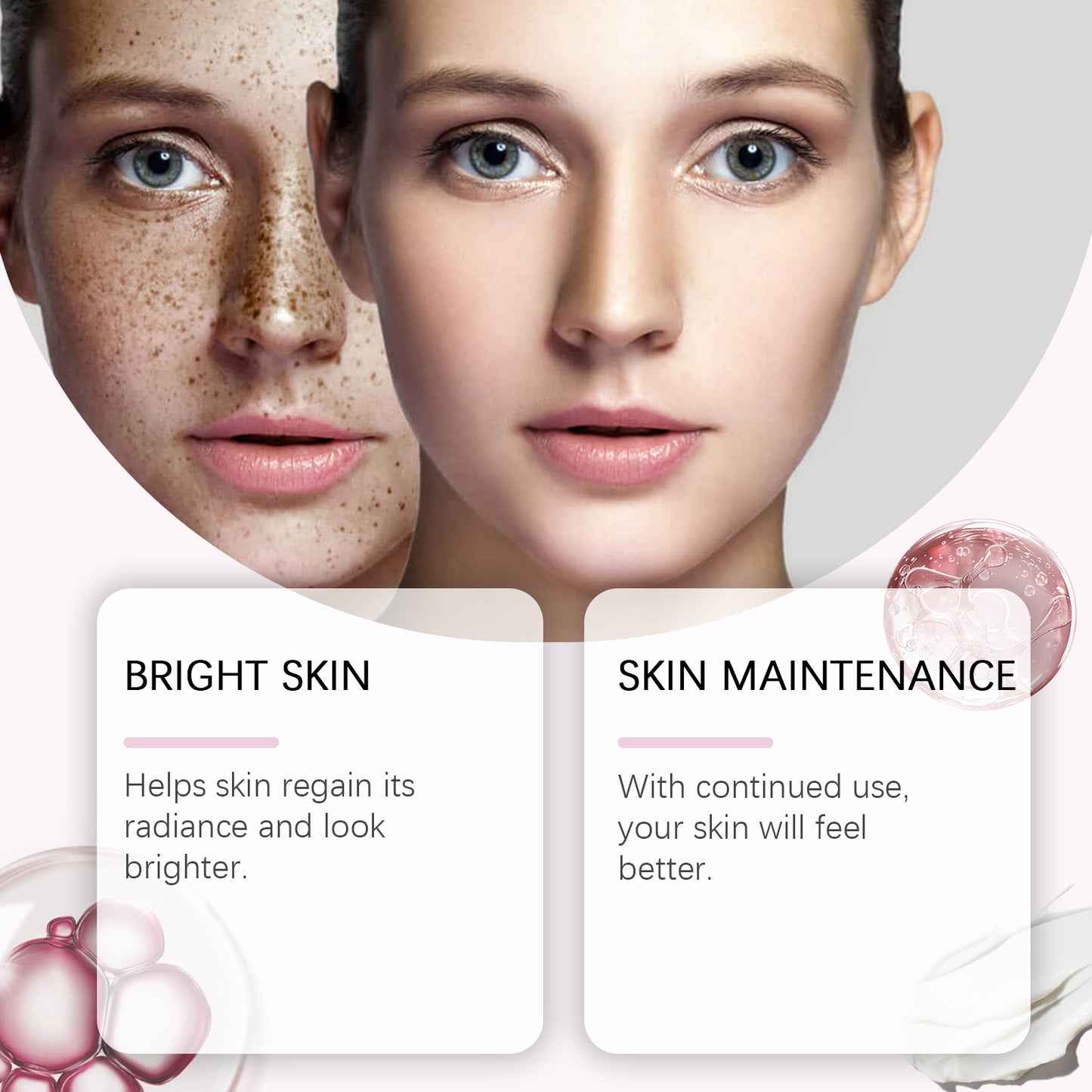 Brightening Facial Cream with Glutathione and Vitamin C - Moisturizing