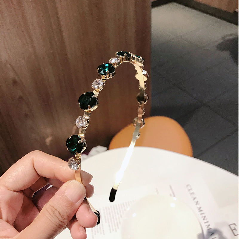 Crystal Rhinestone Headband Women's Hair Accessory