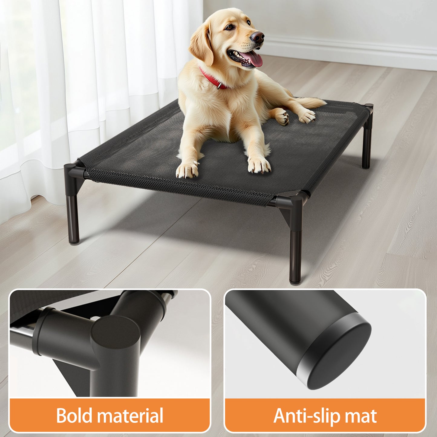 Pet Bed with Oxford or Mesh Fabric - Multiple Sizes, Self Pickup Only