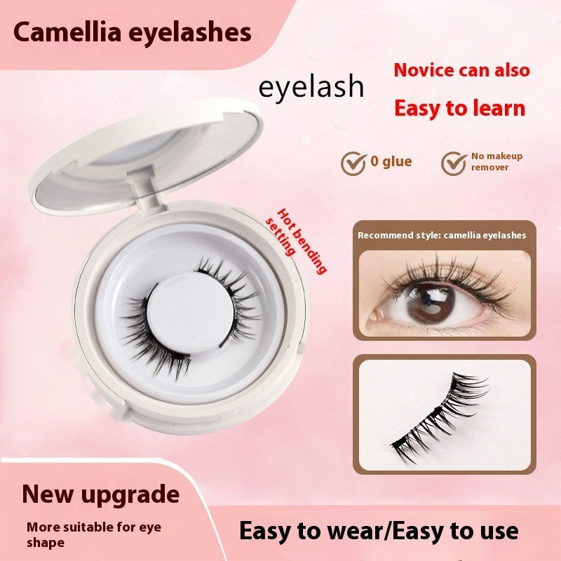 Magnetic False Eyelashes - Natural Mink Lash Set with Applicator Tool