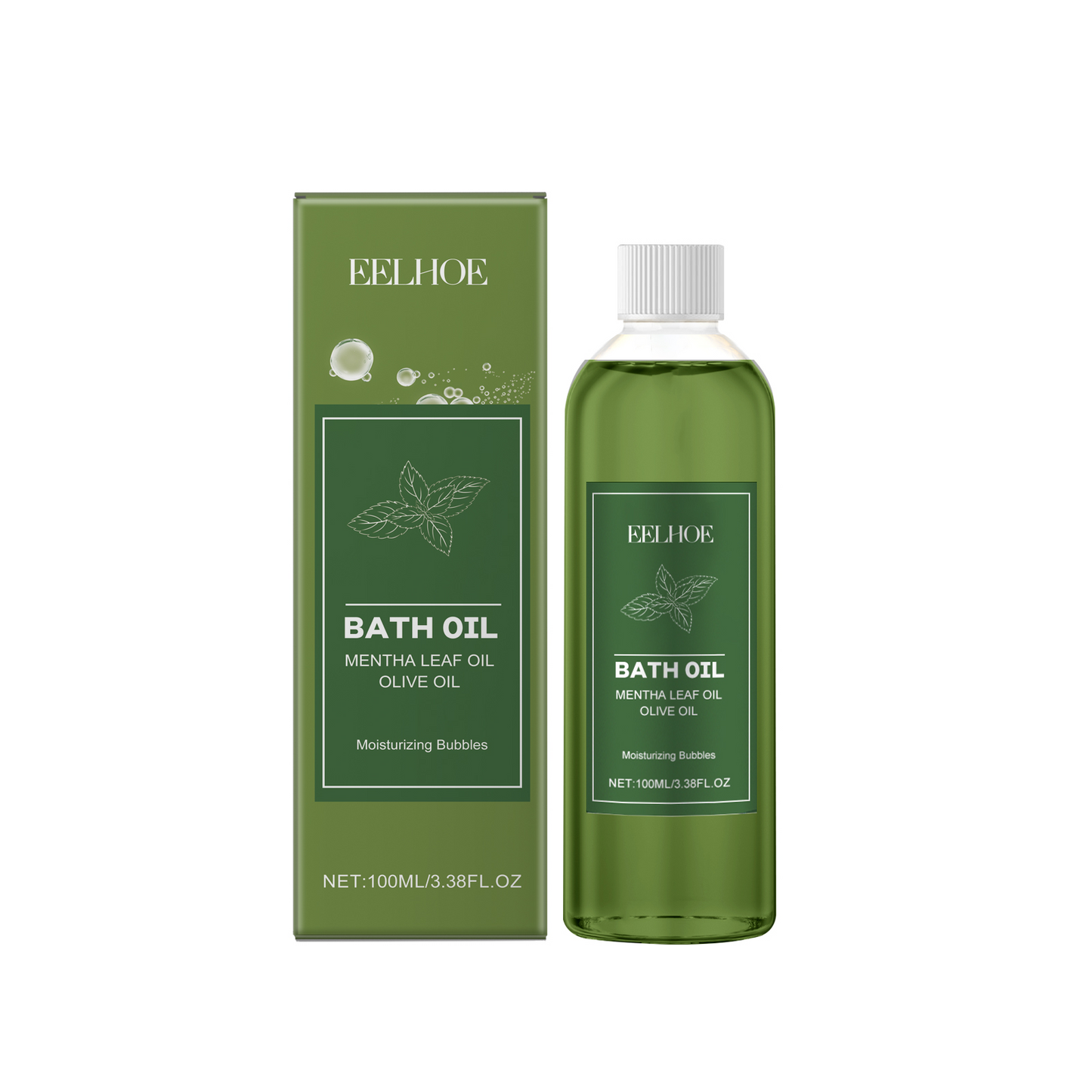 Moisturizing Bubble Bath Essential Oil - Hydrating Body Cleansing Oil 100ml