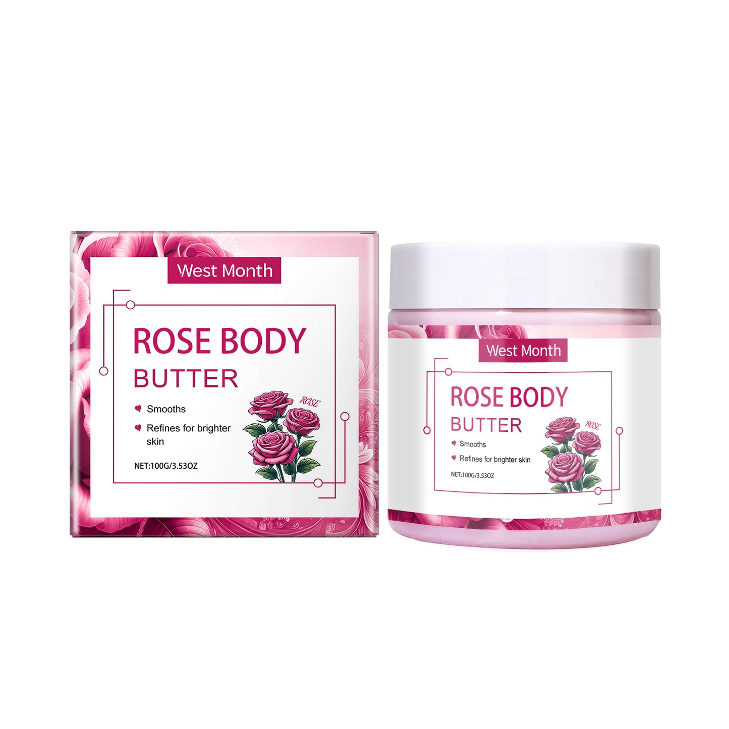 Moisturizing Body Cream with Shea Butter & Aloe Vera - 100g