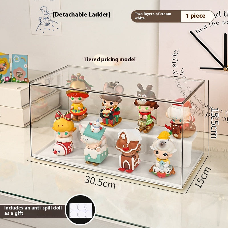 Acrylic Storage Box for Building Blocks - Modern Home Organization