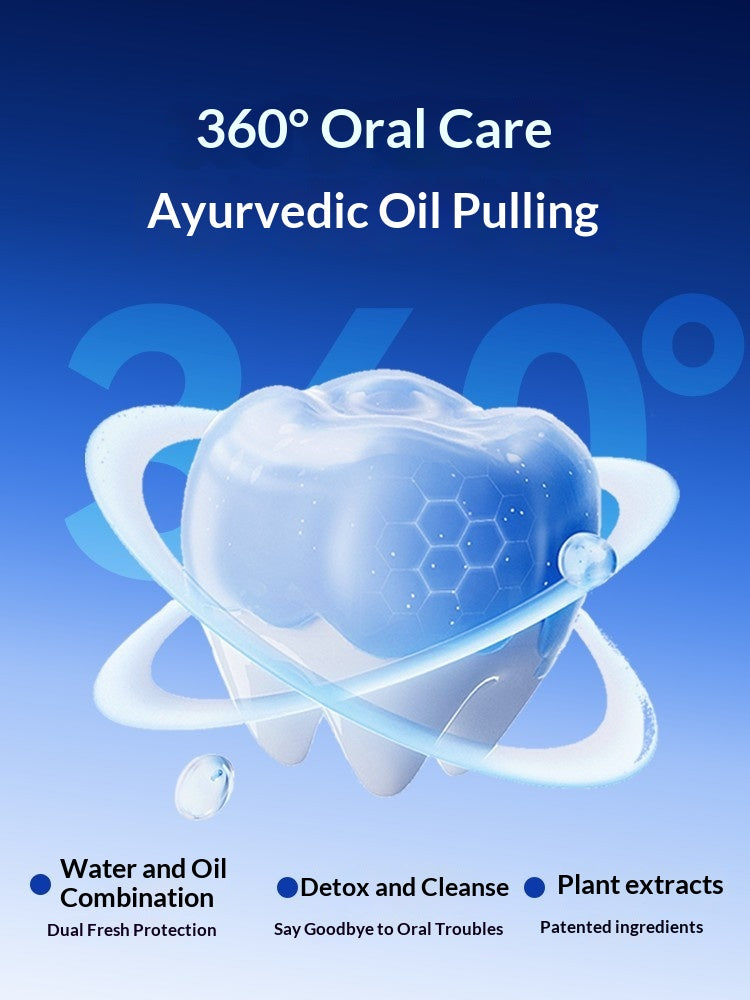 Single-Use Oral Oil for Fresh Breath - 30 Doses (45ml)