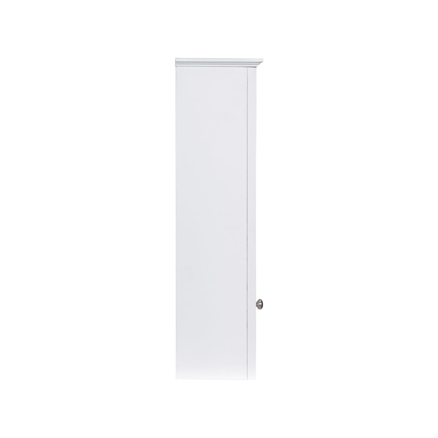 30'' Modern Bathroom Vanity with Sink & Mirror Cabinet - White