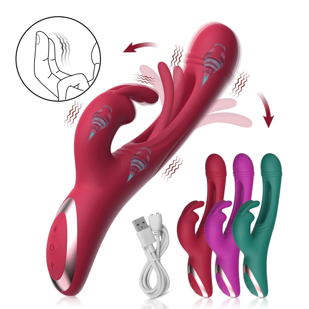 Women’s Bird-Shaped Double-Headed Vibrator Silicone Adult Toy for Wellness