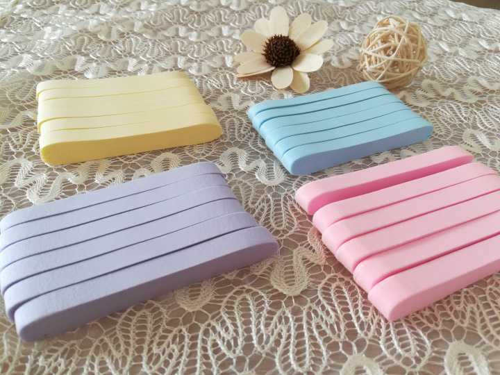 Facial Cleansing Sponge Strip - Soft Absorbent Round PVA Puff for Skin Care