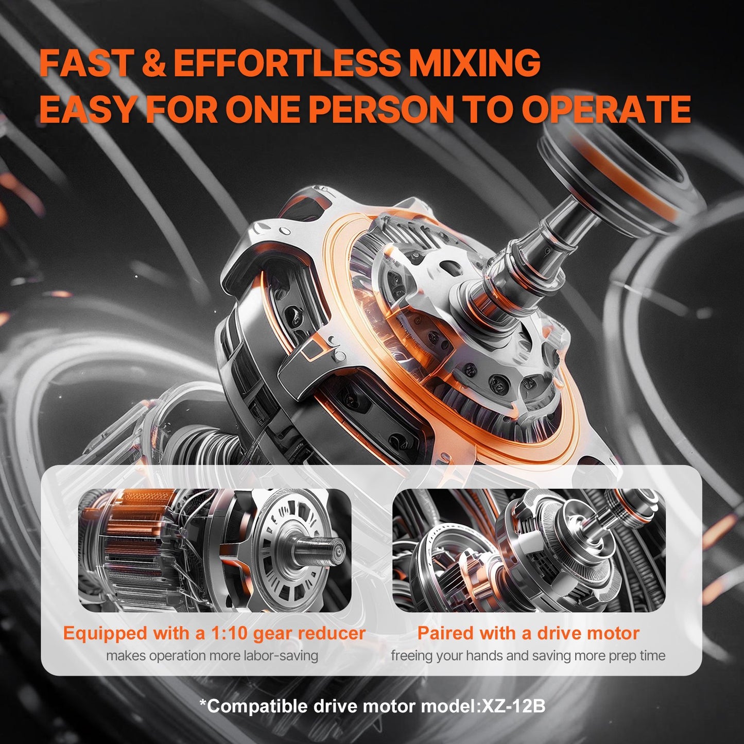 Manual Meat Mixer 120L Fixed Tank - Ideal for Sausage Production