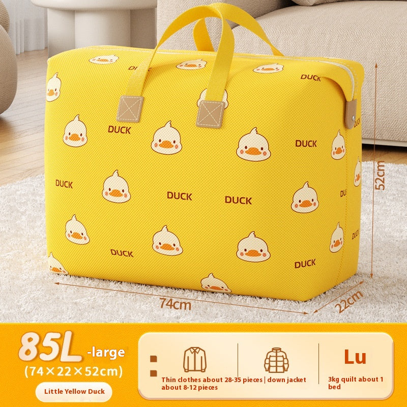 Large Multi-Purpose Storage Bag for Luggage Clothes & Quilt Organization