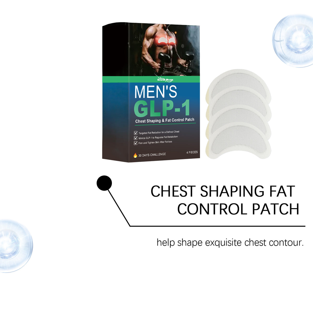 Men's Figure Control Patch Gentle And Compact