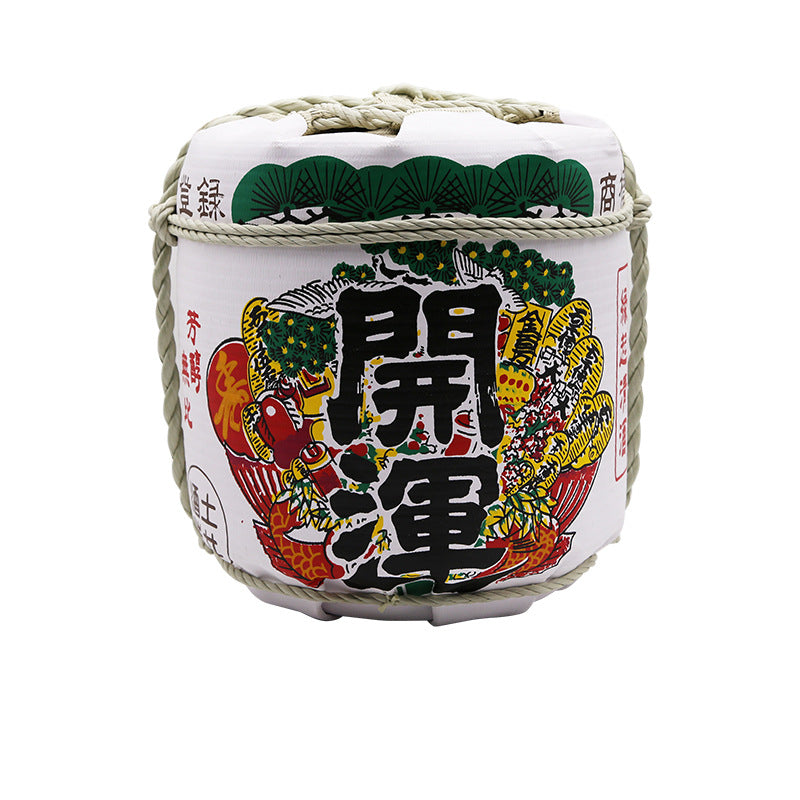 Japanese Decorative Wine Bottle Barrels for Restaurants & Home Decor