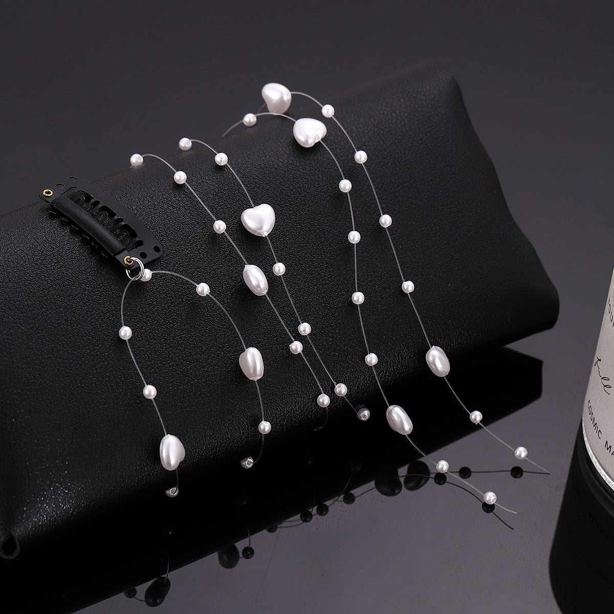 Pearl Hair Chain Tassel Accessory