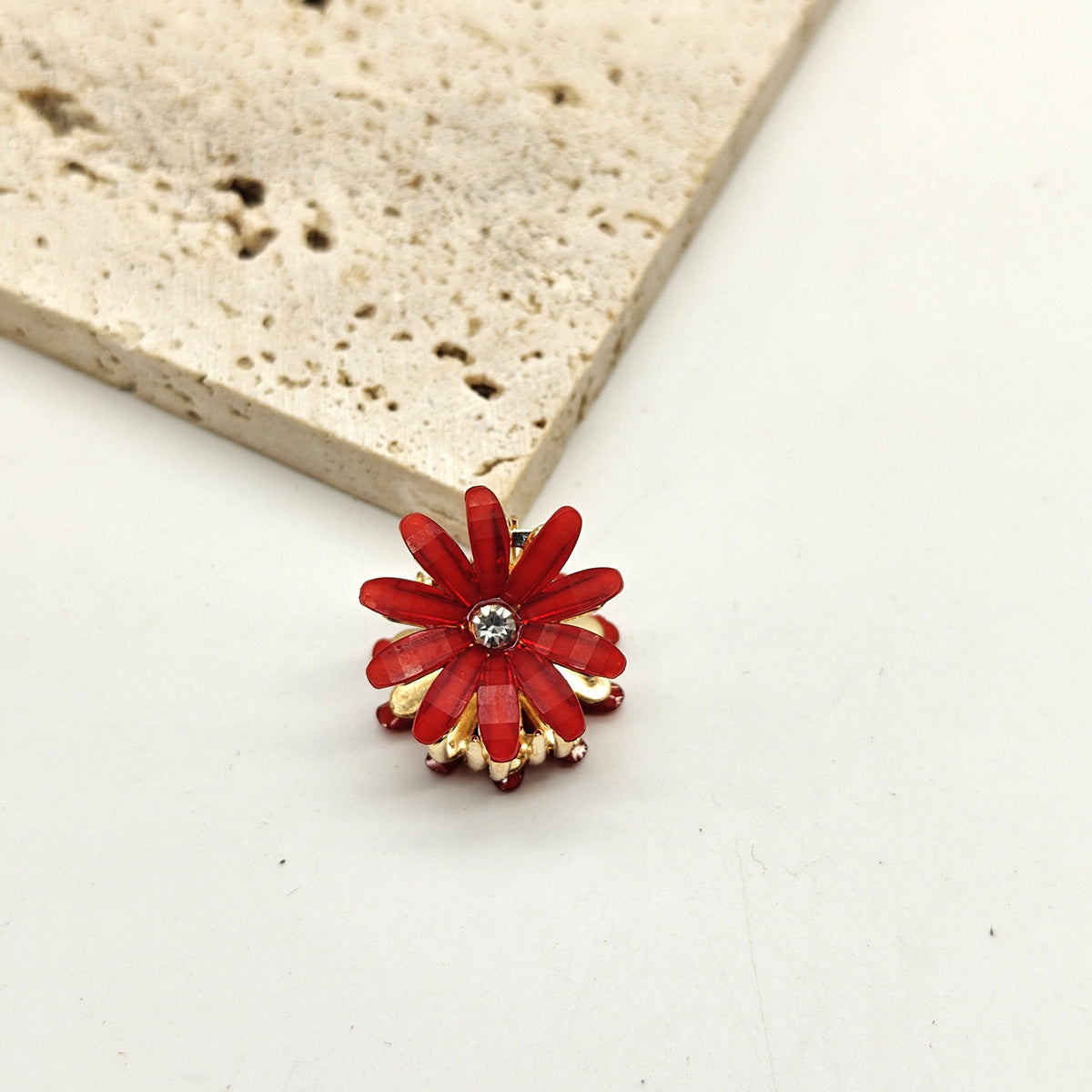 Mini Flower Hair Accessories Set for Women - Colorful Hair Pins & Clips