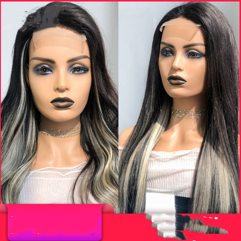 Human Hair Wigs with Lace Headgear - Straight & Body Wave Styles, Multiple Sizes