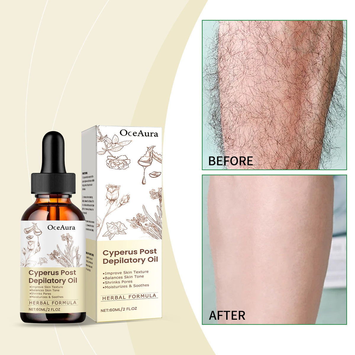 Hair Removal Essential Oil 60ml