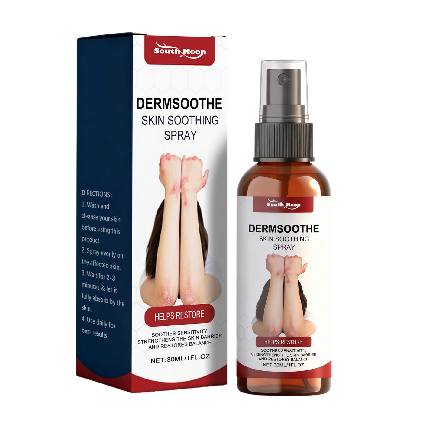 Skin Soothing Facial Spray 30ml with Centella & Tea Tree Oil - Calm & Hydrate
