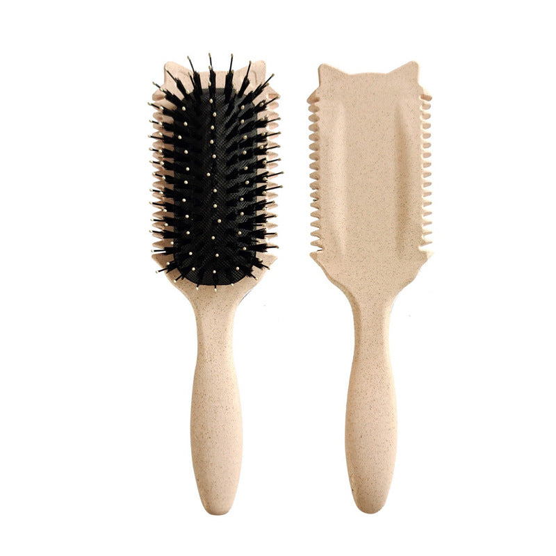 Ear Air Cushion Hairdressing Bounce Comb - Plastic, Multi-Color