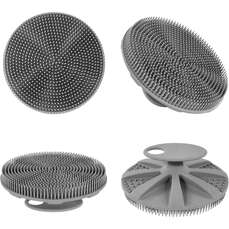 Silicone Facial & Shampoo Cleansing Brush - Deep Exfoliating Bath Tool