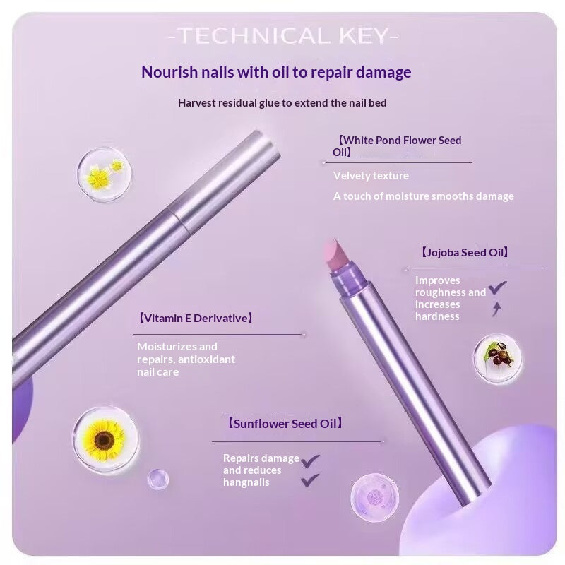 Nail Repair Pen - Damaged Nail Care Treatment for Broken Nails Portable Manicure Tool