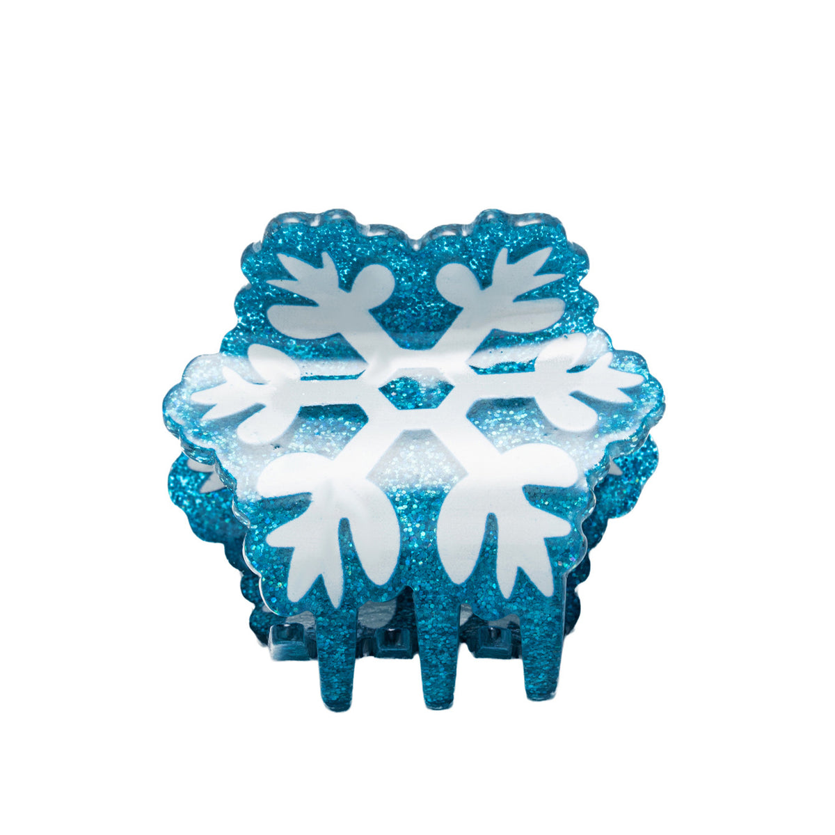 Christmas Snowflake Gingerbread Man Hair Accessories Set - Holiday Hair Clips & Headbands