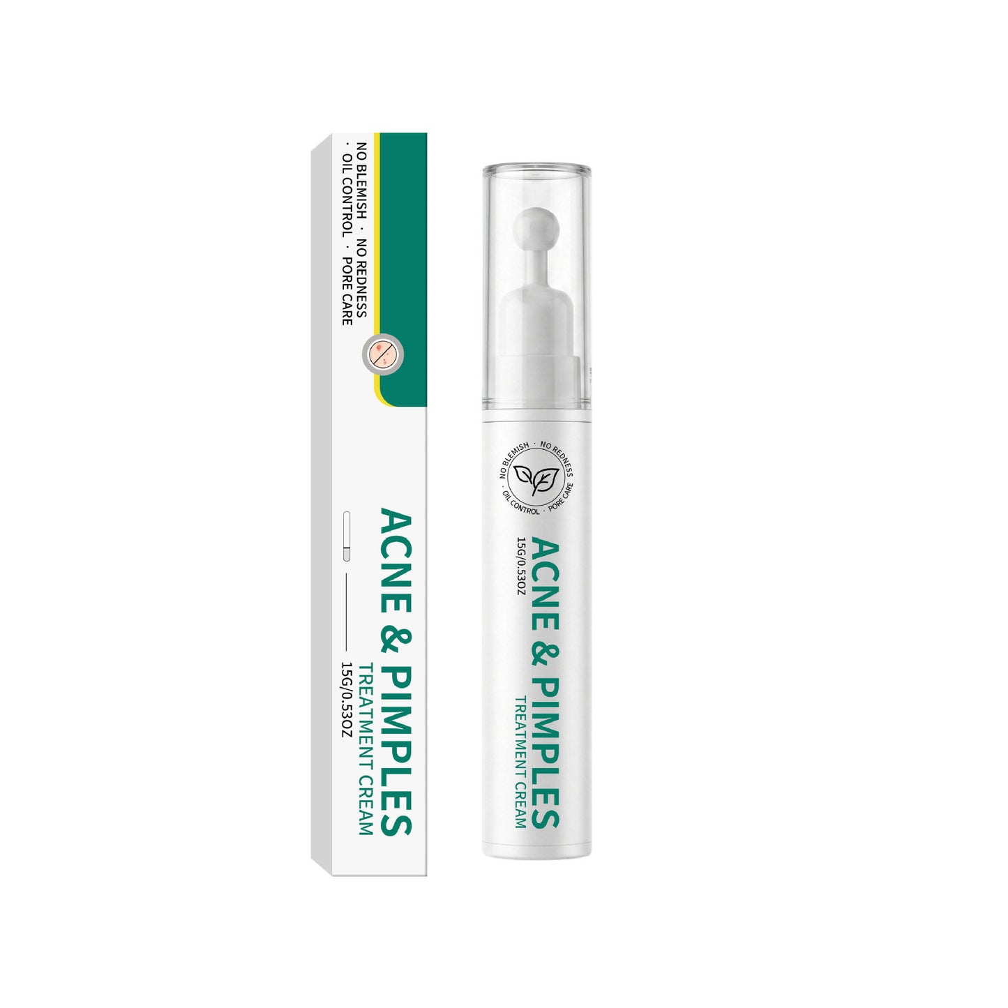 Acne & Pimple Treatment Cream 15G - Vitamin E & Azelaic Acid for Skin Care