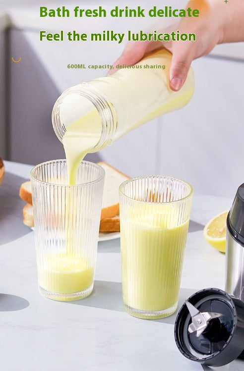 Portable Juicer Blender 600ml Travel Cup with Grinding Function