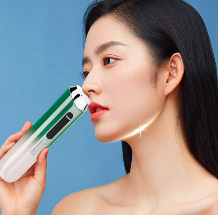 Electronic Facial Care Device for Home Use, USB & Green Gradient
