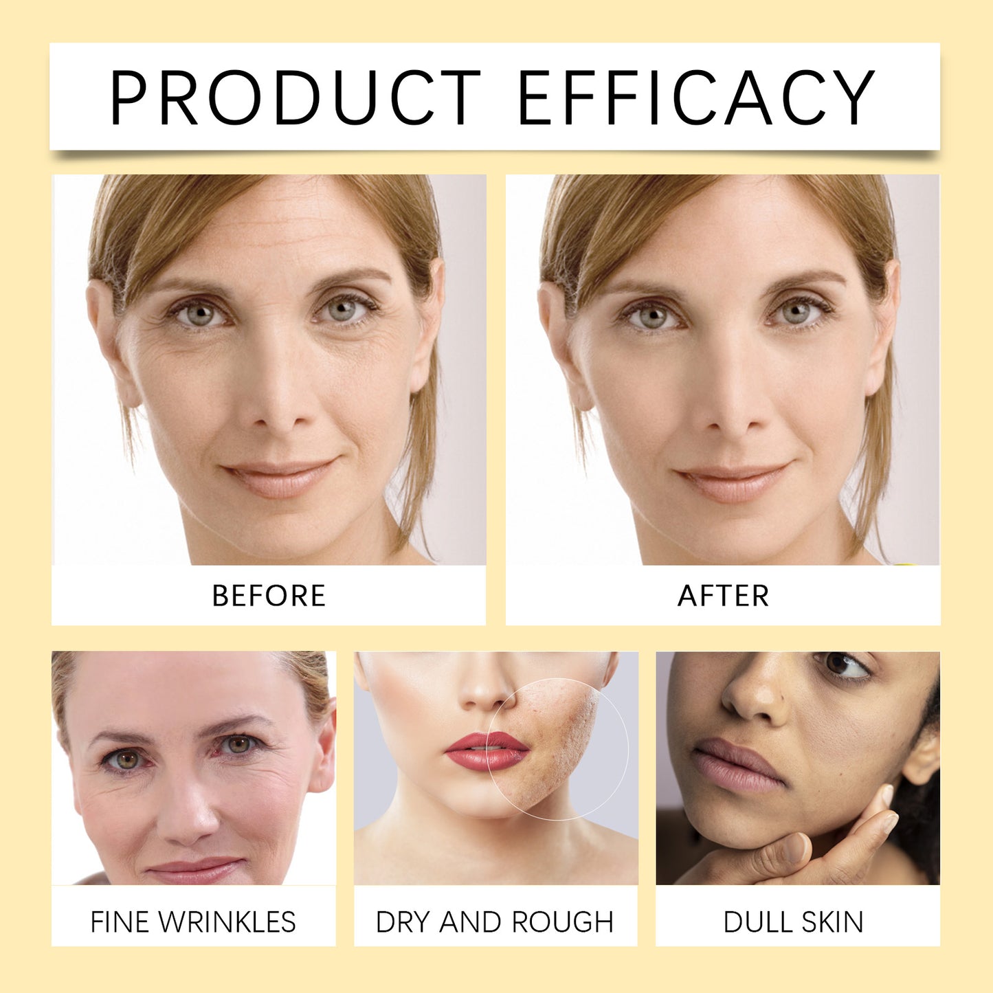 Snail Collagen Firming Face Cream - Anti-Aging Moisturizer for Fine Lines