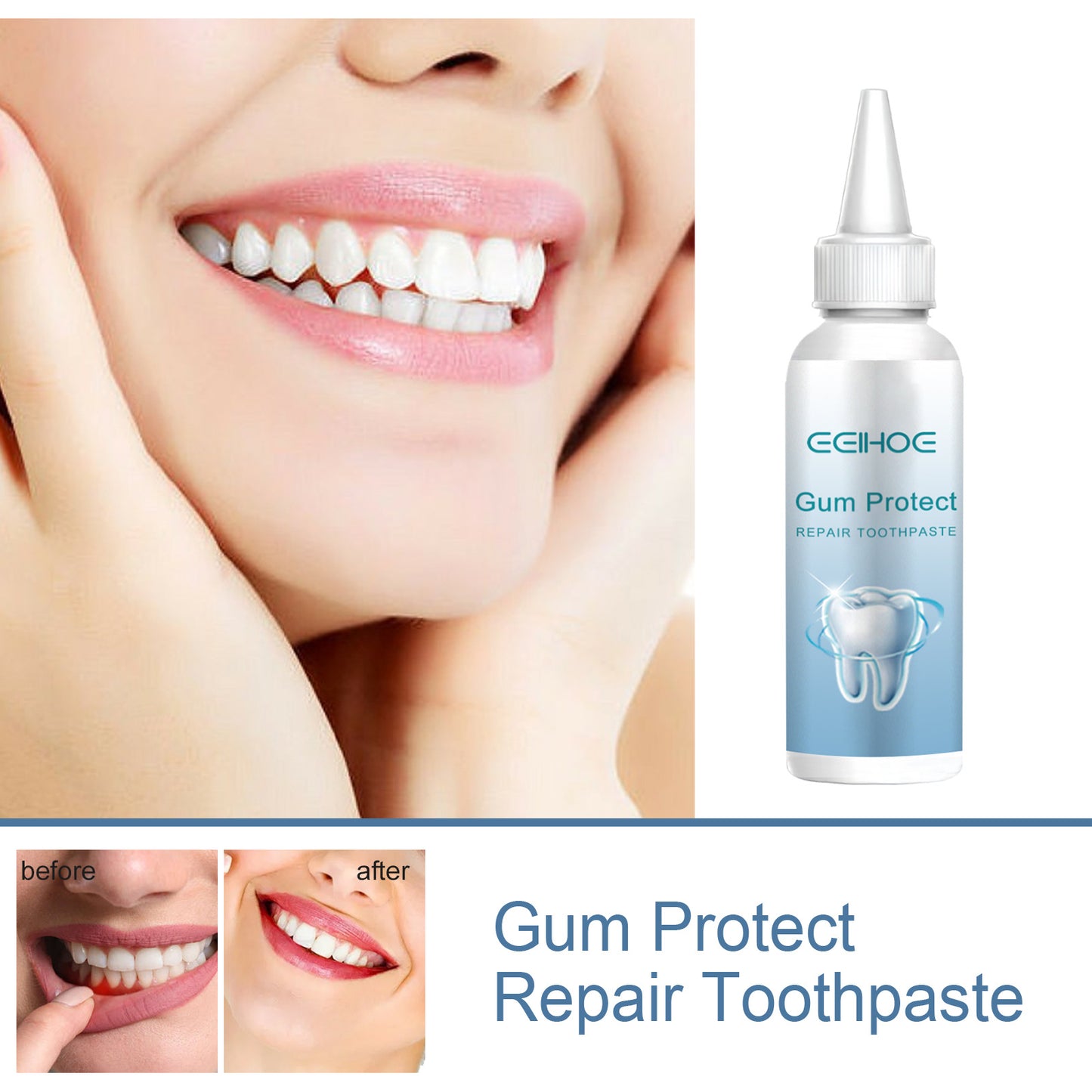 Gum Repair Oral Care Series - Soothing Gel & Toothpaste for Gum Health