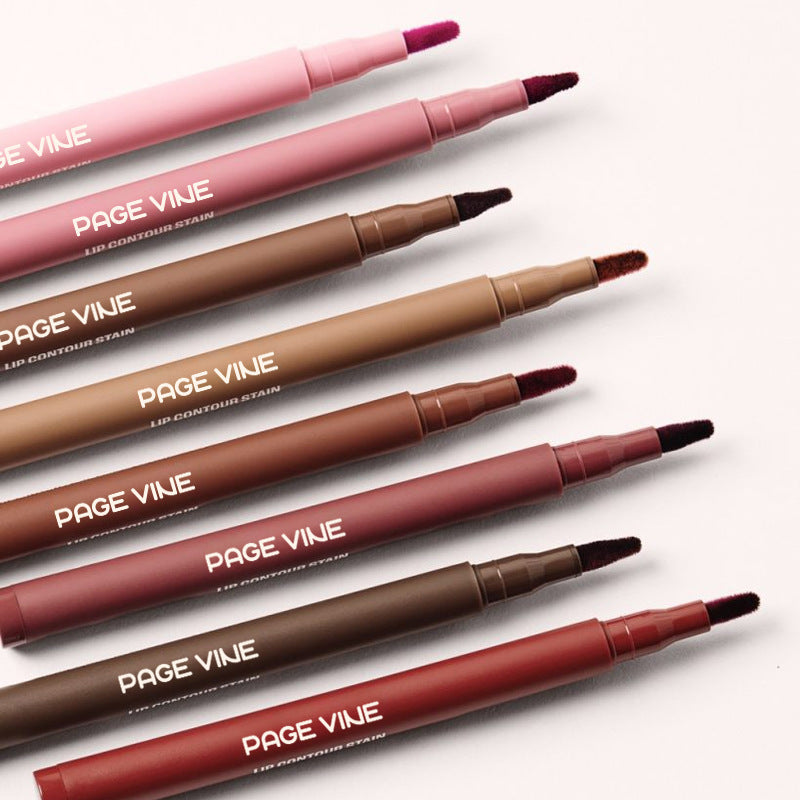 Waterproof Velvet Lip Liner - No Stain, 2ml, Multiple Colors