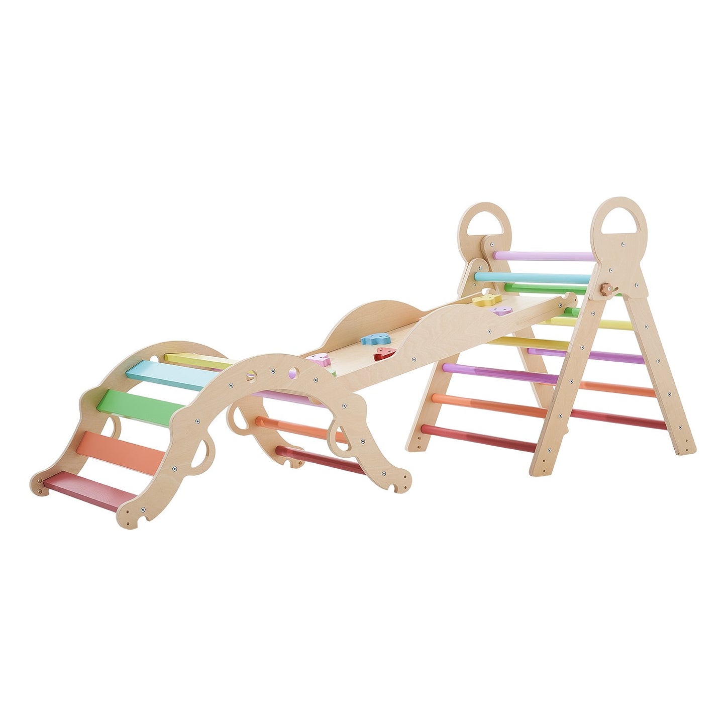 Baby Climbing Toy Set with Musical Xylophone and Ramp - 9-in-1 Indoor Toddler Play Equipment