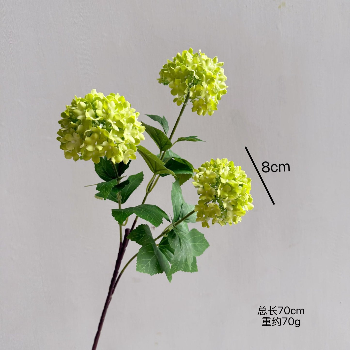 Artificial Hydrangea and Snowball Flower Bouquet for Home & Garden Decor
