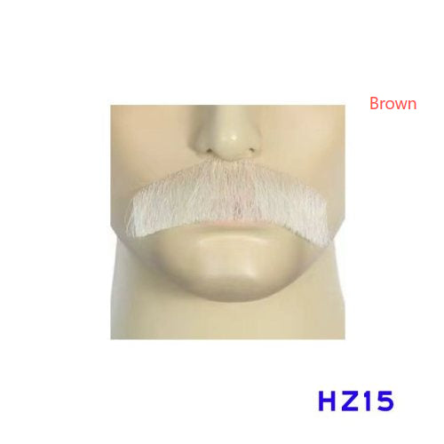 Hand-Woven Fake Beard & Eyebrow Makeup Props for Film & TV