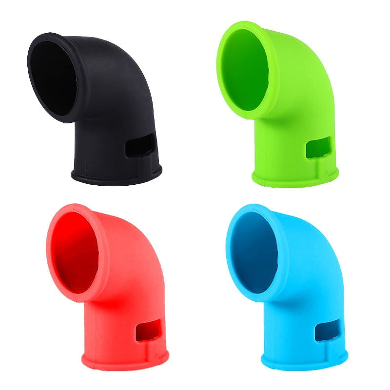 Silicone Exhaust Pipe for High Pressure Cooker Parts - Black, Blue, Green, Red