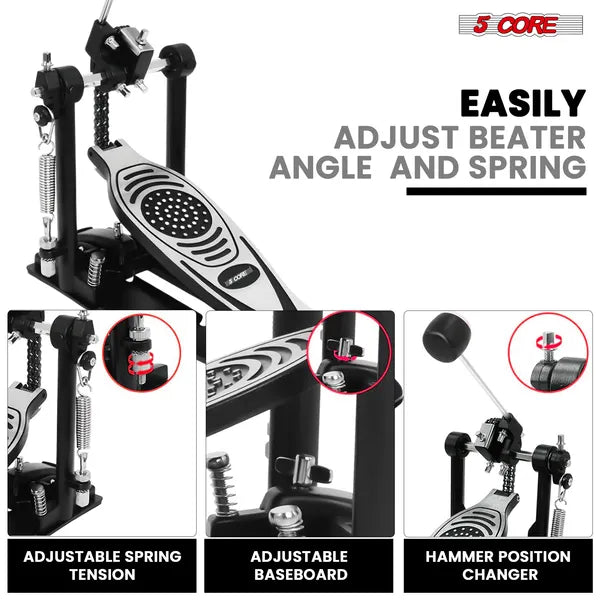 Adjustable Bass Drum Pedal with Felt Beater - Model DFP05