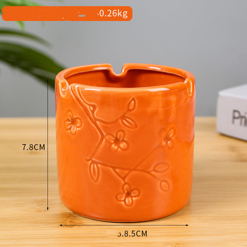 Modern Ceramic Ashtray - Simple Home & Garden Decor