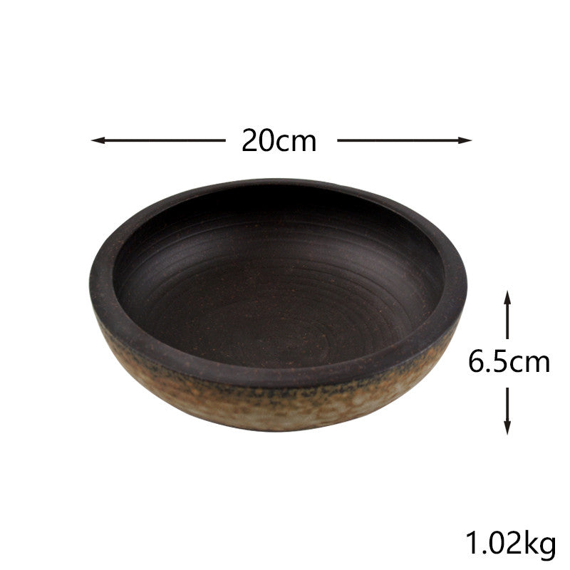 Large Porcelain Kitchen Bowl with Multiple Sizes - Household Home Storage