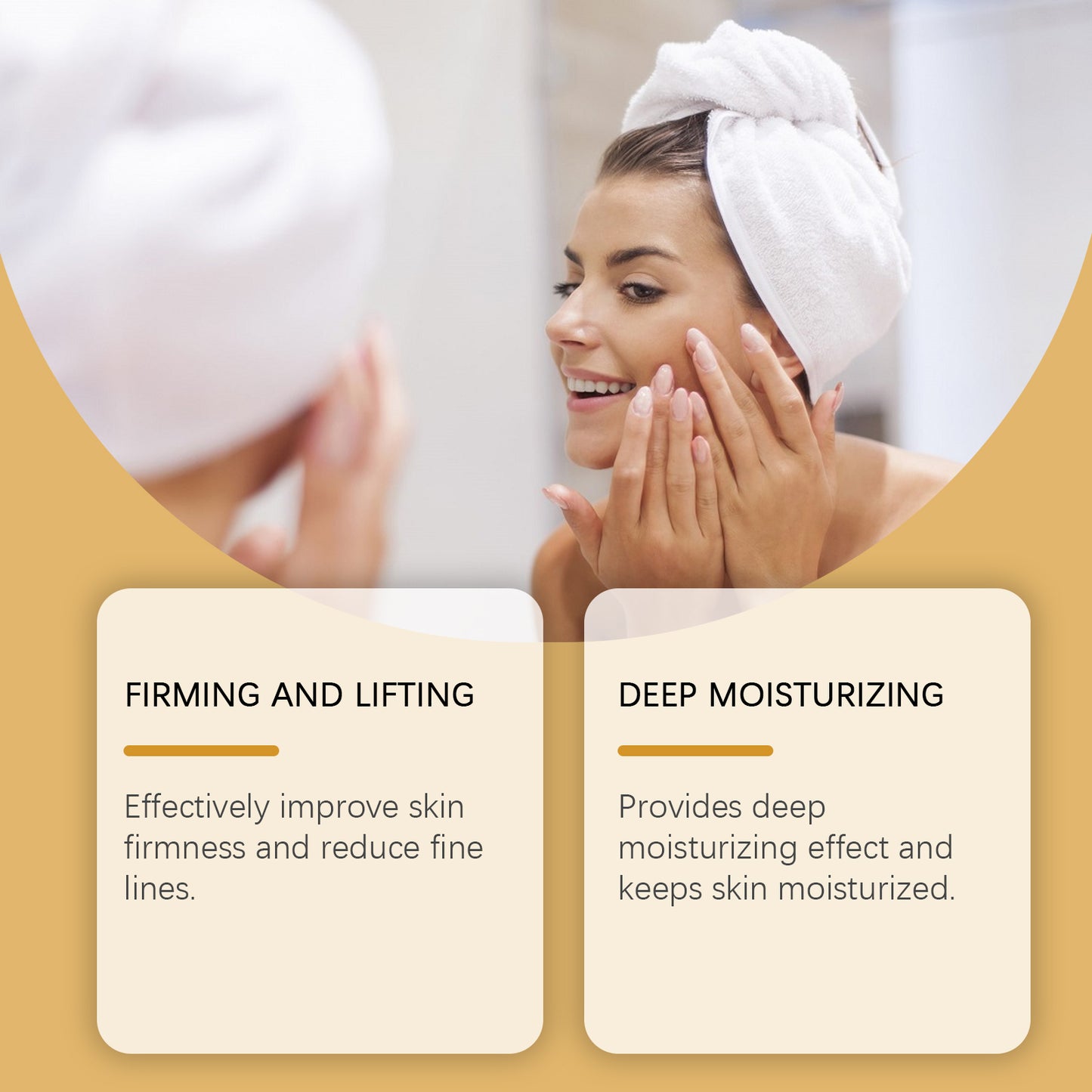 Bee Venom Firming Facial Cream - Anti-Aging Moisturizer for Fine Lines