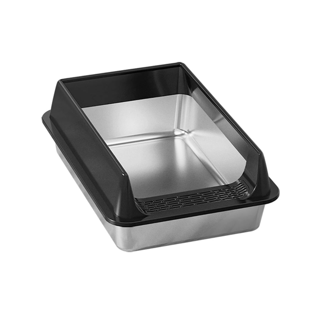 Stainless Steel Cat Litter Box - Large & Durable Pet Furniture