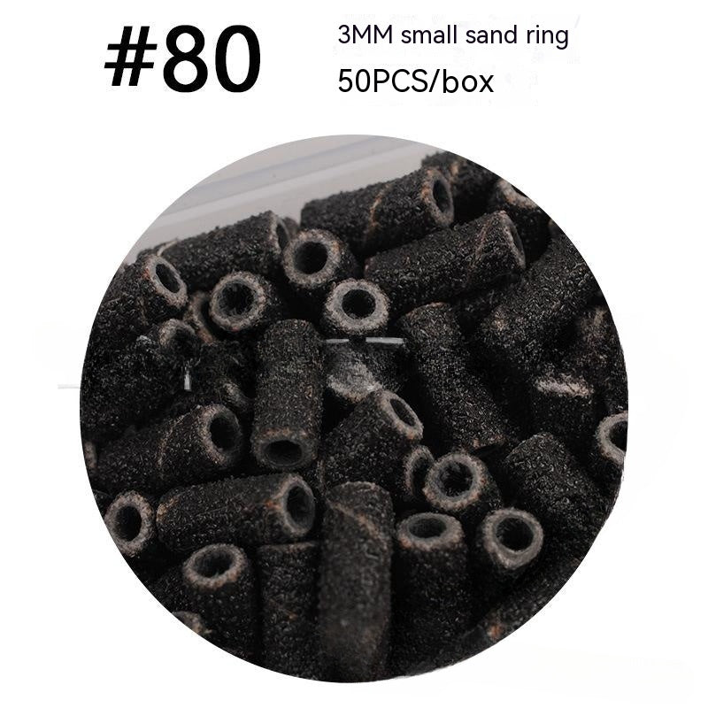 3mm Nail Polishing Sanding Rings - 50Pc Box