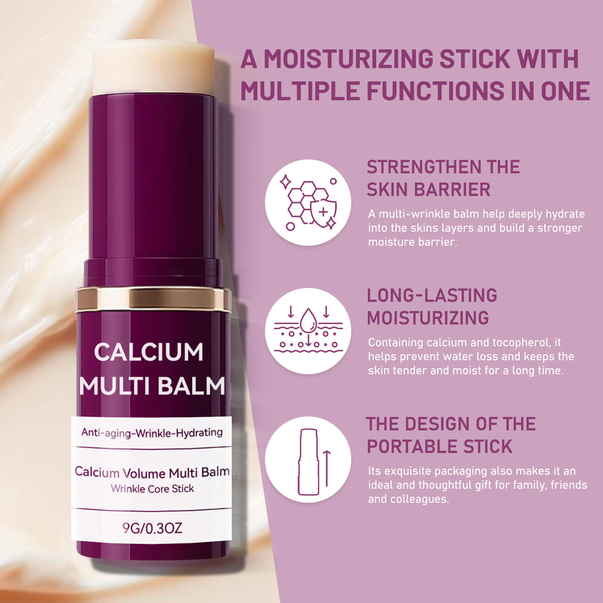 Firming Moisturizing Cream Stick with Collagen