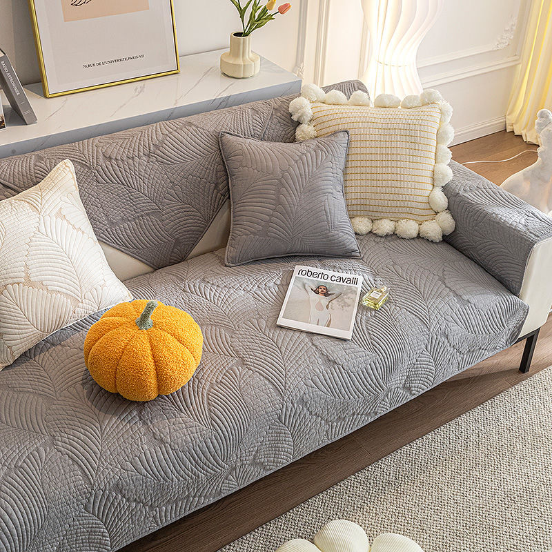 Simple Nordic Cotton Sofa Cushion Cover Non-Slip Four Seasons Home Decor
