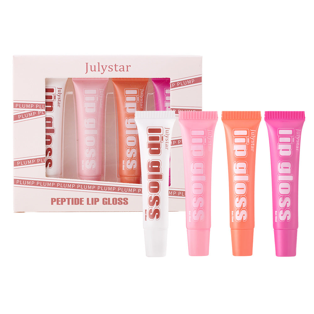 Fruit Flavored Lip Oil Set - Hydrating Lip Glaze & Moisturizing Lip Care