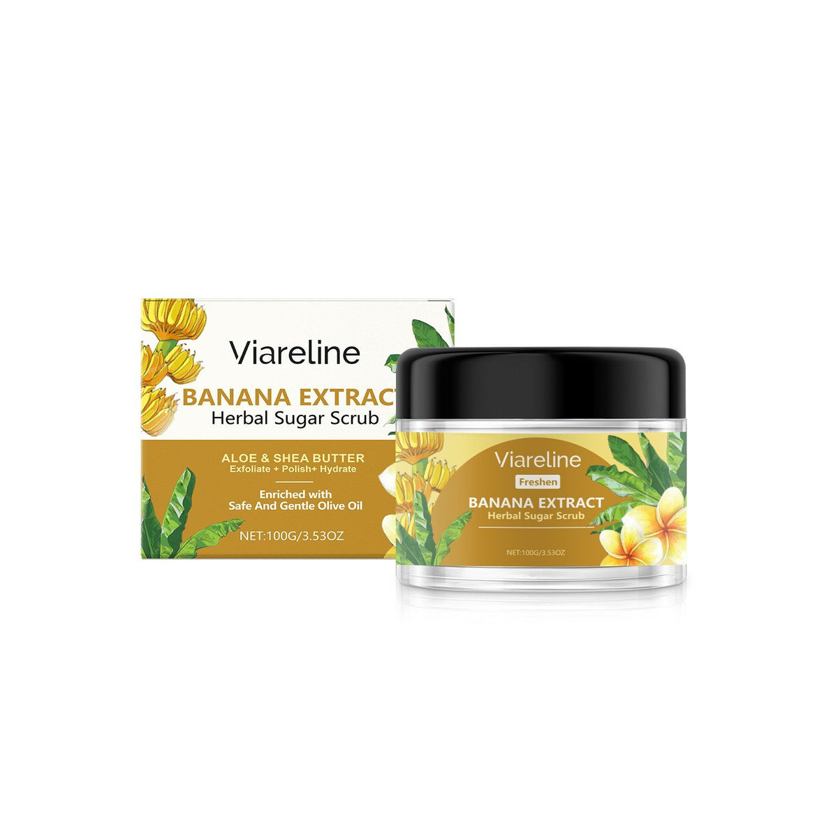 Banana Body Exfoliating Scrub, 100 g