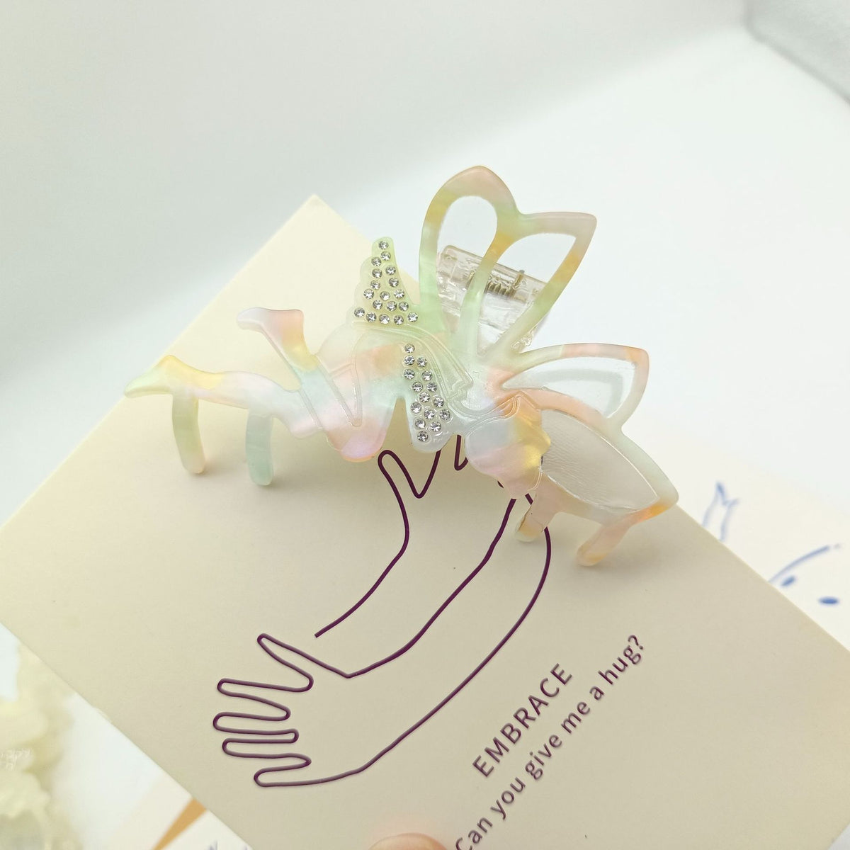 Elf Fairy Barrettes with Wings - Multiple Colors